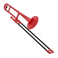 pBone Plastic Trombone Red