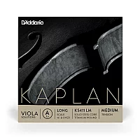 DAddario Kaplan Solutions Viola A String Long Scale Medium