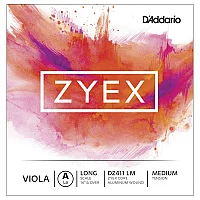 DAddario Zyex Viola A String Long Scale Medium
