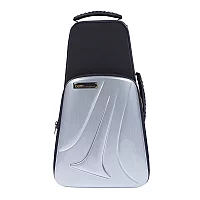 BAM TREK3023S New Trekking Single Trumpet Case Brushed Aluminium