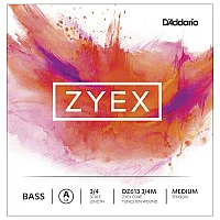 DAddario Zyex Double Bass A String 34 Size Medium