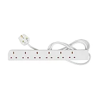 Mercury Essential 6 Gang Extension Lead 2m