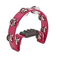 DShaped Tambourine by Gear4music Pink