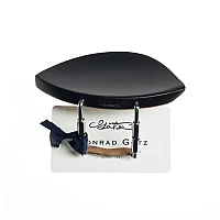 Goetz Slim Style Violin Chinrest Natural Ebony