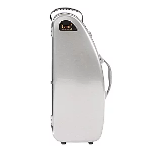 BAM DEF4101XL La Defense Alto Saxophone Case Brushed Aluminium