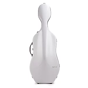 BAM SUP1005XL Supreme Ice Hightech Cello Case White and Silver
