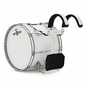 Premier NXT GEN Marching 18 x 14 Bass Drum White