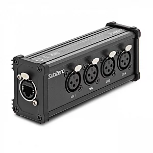 SubZero 4 Channel XLR F Cat5Ethernet Network Extender