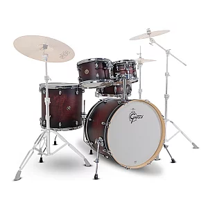 Gretsch Catalina Maple 22 USA Fusion Shell Pack Satin Deep Cherry Burst