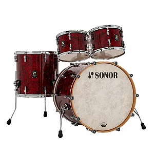 Sonor Momentum 22 4pc Maple Shell Pack Red Pearl