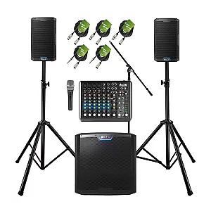 Alto Professional TS408 Complete PA System Bundle