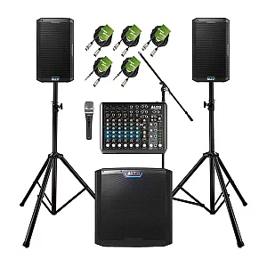 Alto Professional TS410 Complete PA System Bundle