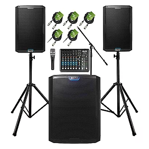 Alto Professional TS415 Complete PA System Bundle