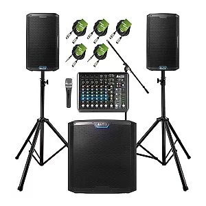 Alto Professional TS412 Complete PA System Bundle