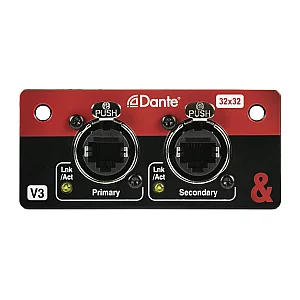 Allen and Heath SQ Dante 32x32 Audio Networking Expansion Card
