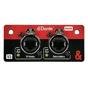 Allen and Heath SQ Dante 64×64 Expander Card for SQ and AHM