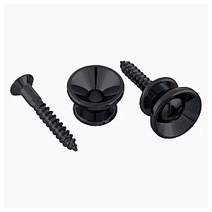 Allparts Black Strap Buttons