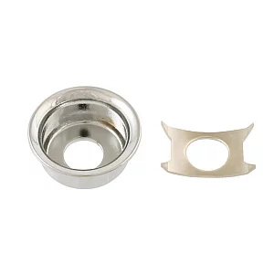 Allparts AP0275010 Input Cup Jackplate for Telecaster Chrome
