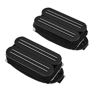 Bare Knuckle Halcyon Humbucker Set 50mm Open Black