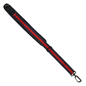 BAM Pair of Neoprene Straps for Hightech Case Blue and Red
