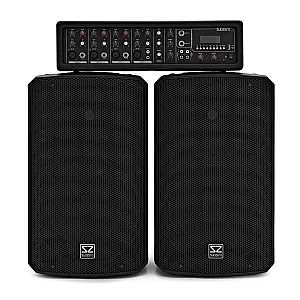 SubZero SZPA410 175W 10 PA System with Digital Media Player
